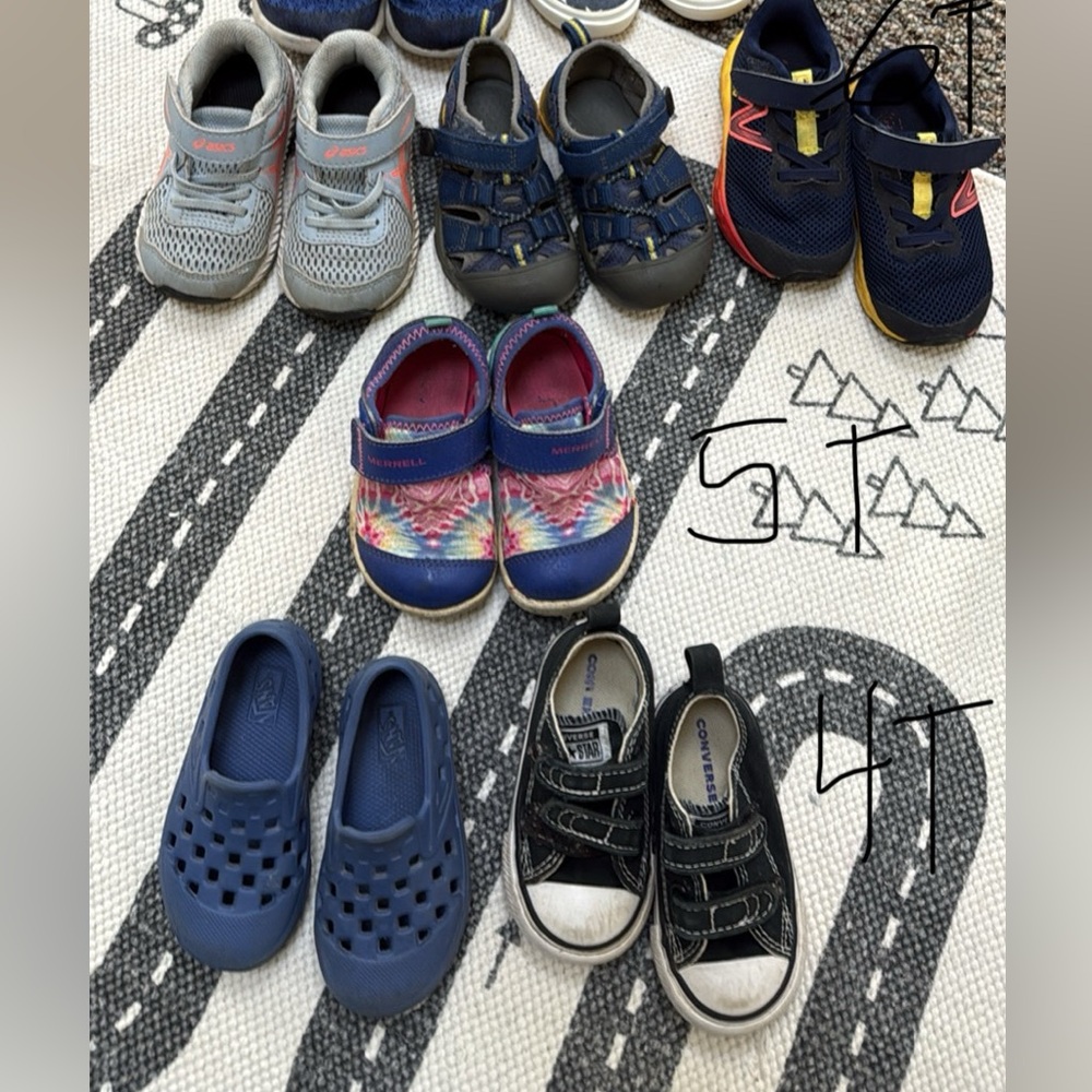 Lot of Kids Shoes